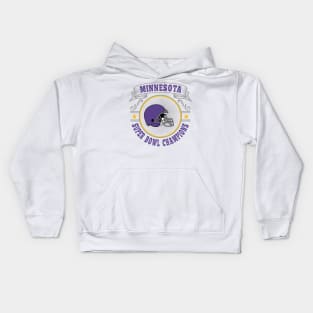 Minnesota Super Bowl Champions Kids Hoodie